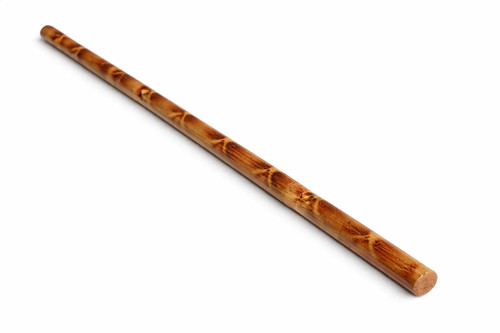 Rattanstock mit brandmuster - rattanstock,