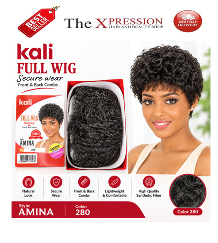 Kali amina volle - kali, perücke