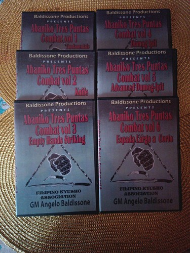 Arnis escrima kali dvds - arnis,